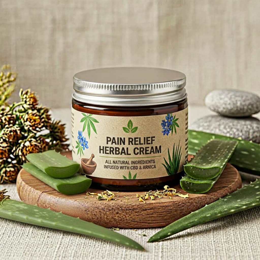 pain relief cream with aloe